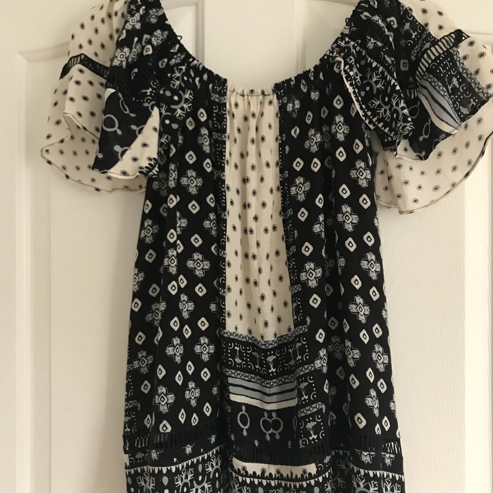 Off the shoulder shirt